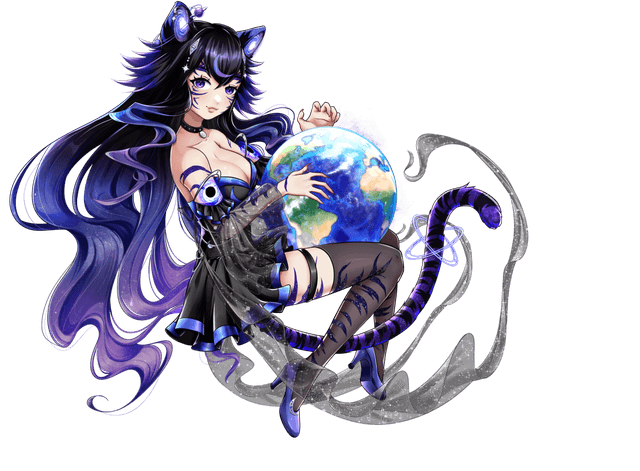 Moona space pose